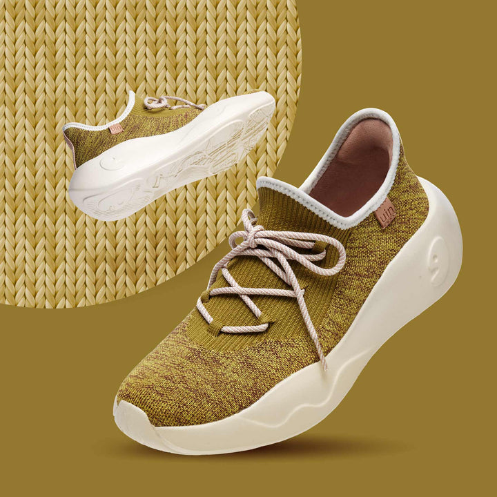 UIN Men Dijon Moss San Sebastian II Men Canvas loafers