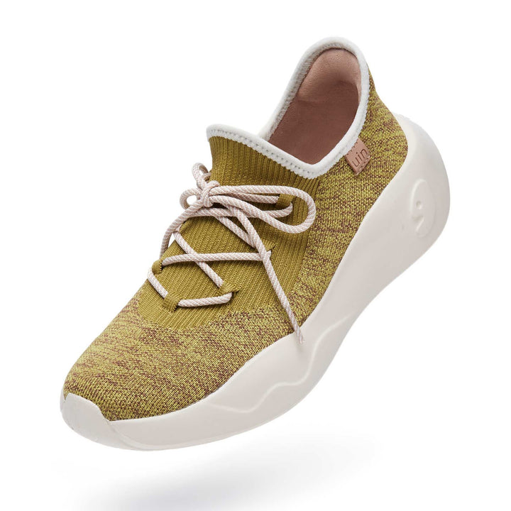 UIN Men Dijon Moss San Sebastian II Men Canvas loafers