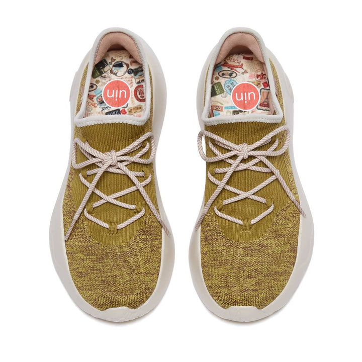 UIN Men Dijon Moss San Sebastian II Men Canvas loafers