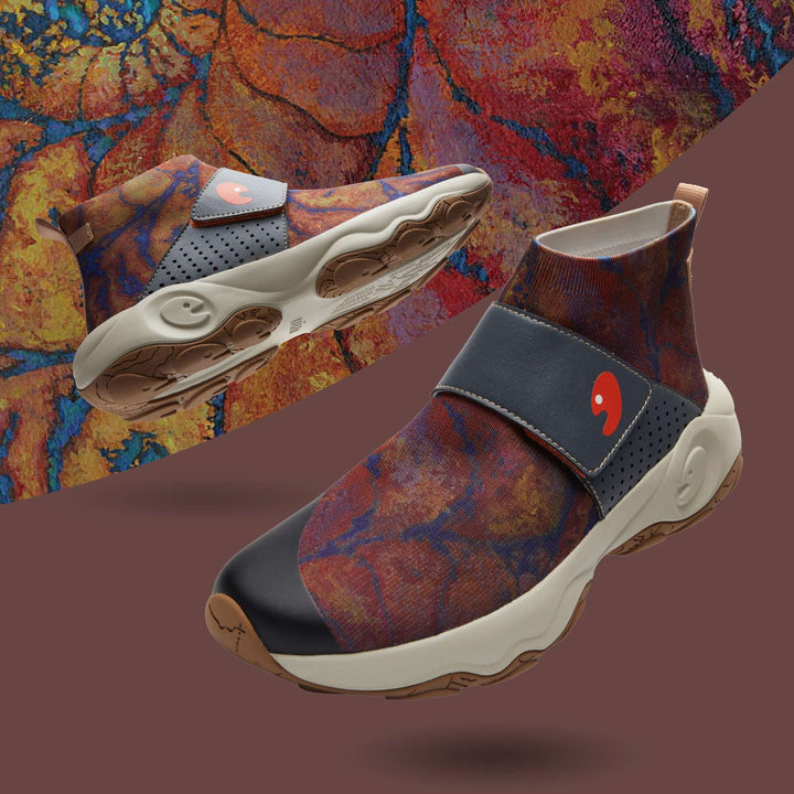 UIN Men Dye-Brown Cazorla II Men Canvas loafers