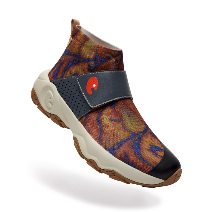 UIN Men Dye-Brown Cazorla II Men Canvas loafers