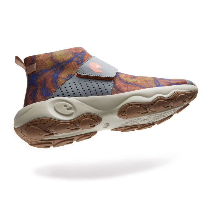 UIN Men Dye-Brown Cazorla II Men Canvas loafers