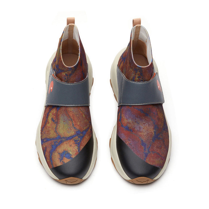 UIN Men Dye-Brown Cazorla II Men Canvas loafers