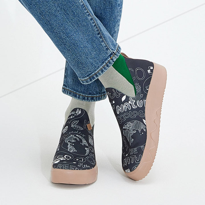 UIN Men Eco Planet Fuerteventura I Men Canvas loafers