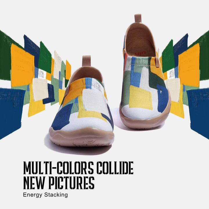 UIN Men Energy Stacking Toledo I Men Canvas loafers