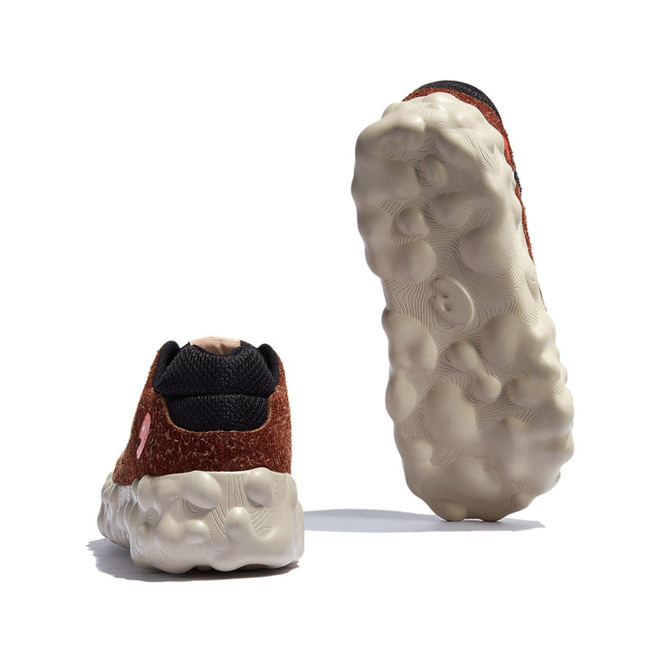 UIN Men Fluffy Brown Figueras I Men Canvas loafers