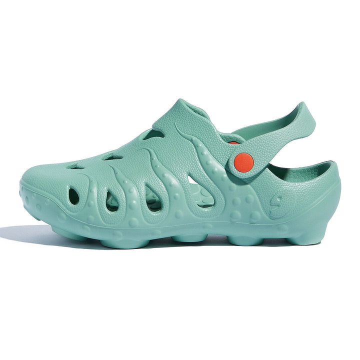 UIN Men Forest Green Octopus I Men Canvas loafers