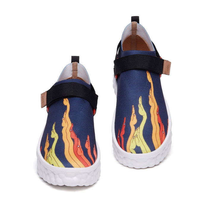 UIN Men Give Me Fire Las Ramblas III Men Canvas loafers