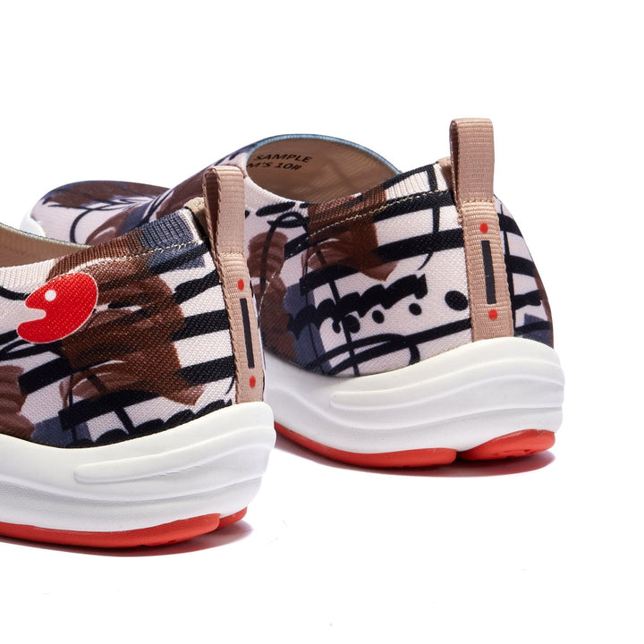 UIN Men Graffiti Arab Toledo VIII Men Canvas loafers