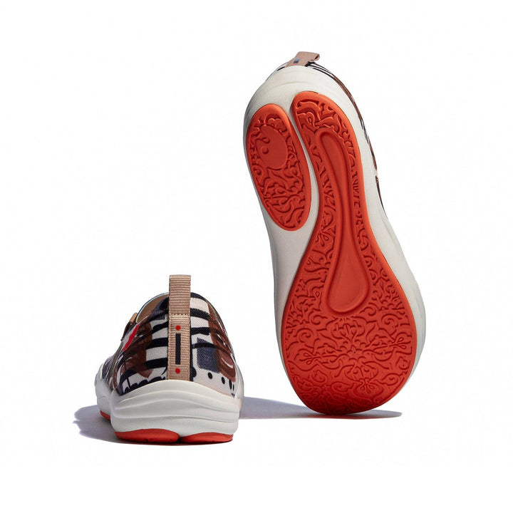 UIN Men Graffiti Arab Toledo VIII Men Canvas loafers