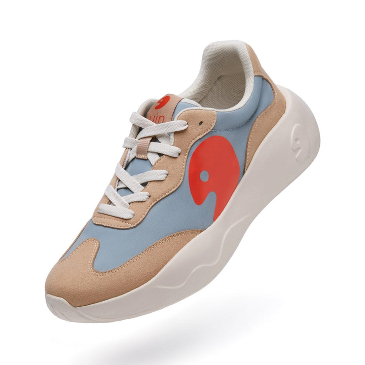 UIN Men Gray in Wood San Sebastian I Men Canvas loafers