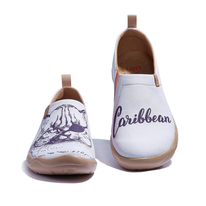 UIN Men Hand the Fish Over Toledo I Men Canvas loafers