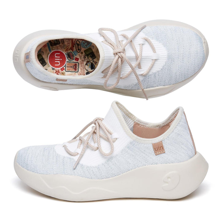 UIN Men Harbor Grey San Sebastian II Men Canvas loafers