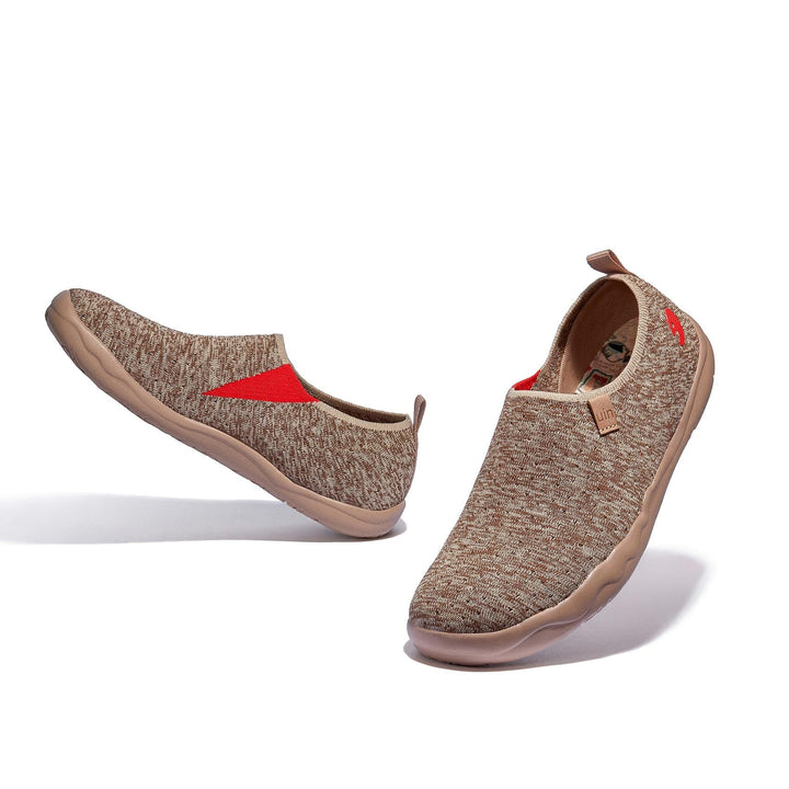 UIN Men Hazelnut Chocolate Toledo I Men Canvas loafers