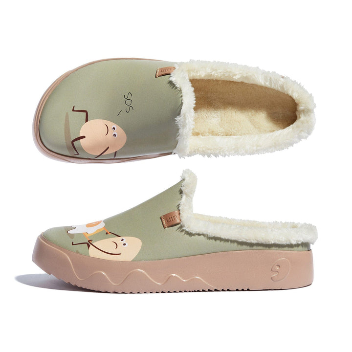 UIN Men Here's Your Breakfast Fuerteventura VII Men Canvas loafers