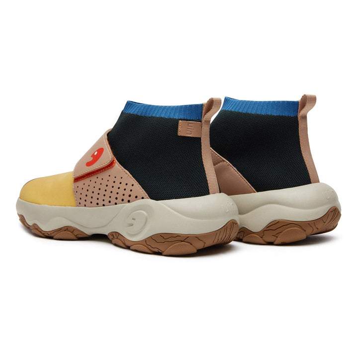 UIN Men Honey Orange Cazorla II Men Canvas loafers