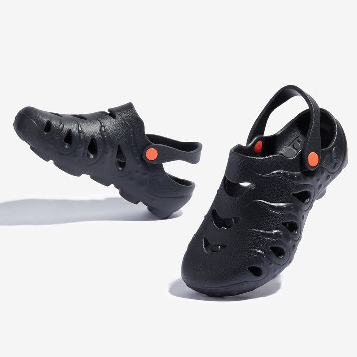 UIN Men Ink Black Octopus I Men Canvas loafers