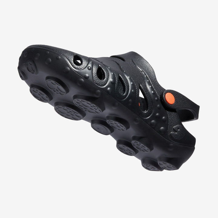 UIN Men Ink Black Octopus I Men Canvas loafers