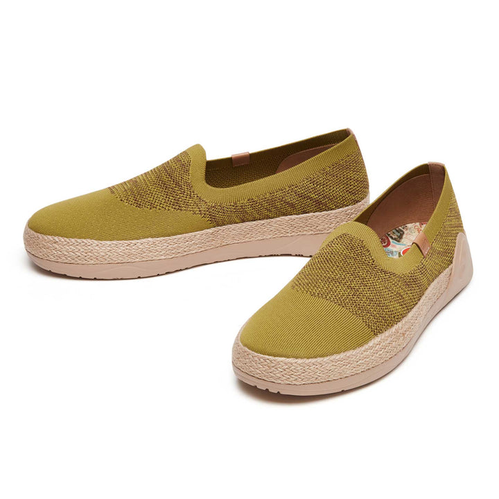 UIN Men Kiwi Brown Marbella II Men Canvas loafers