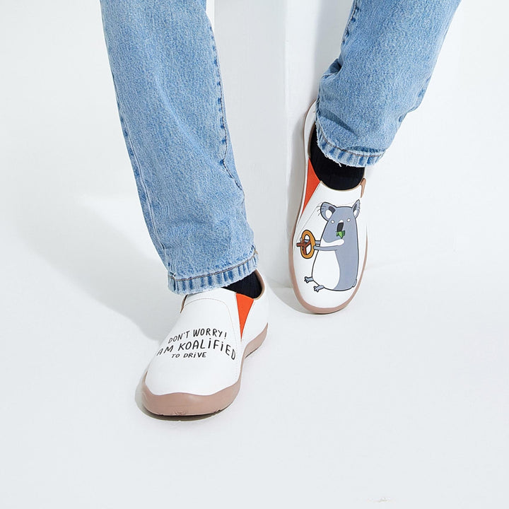 UIN Men Koalified Driver Toledo I Men Canvas loafers