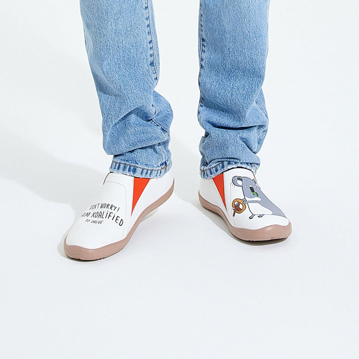 UIN Men Koalified Driver Toledo I Men Canvas loafers