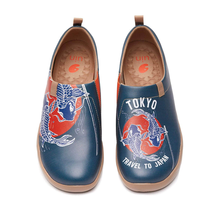 UIN Men Koi Blade Canvas loafers