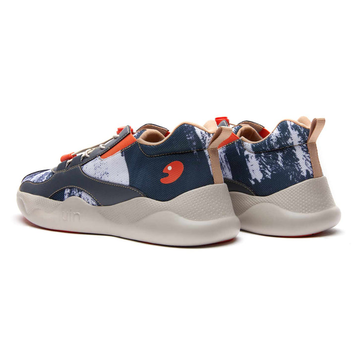 UIN Men Le Passé-Grey Mijas III Men Canvas loafers