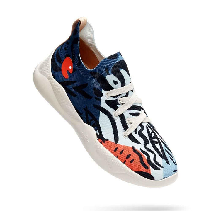 UIN Men Leopard's Eyes Men Canvas loafers