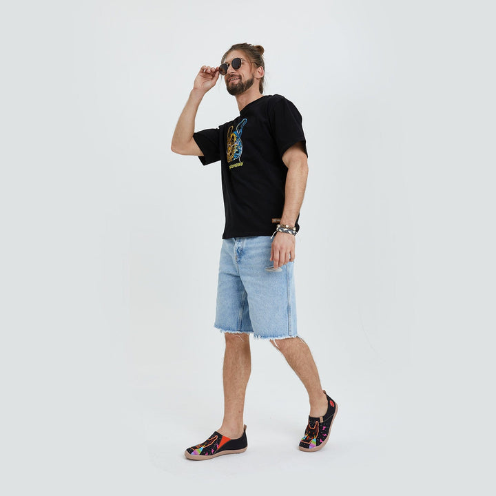 UIN Men Look At Me Toledo I Men Canvas loafers