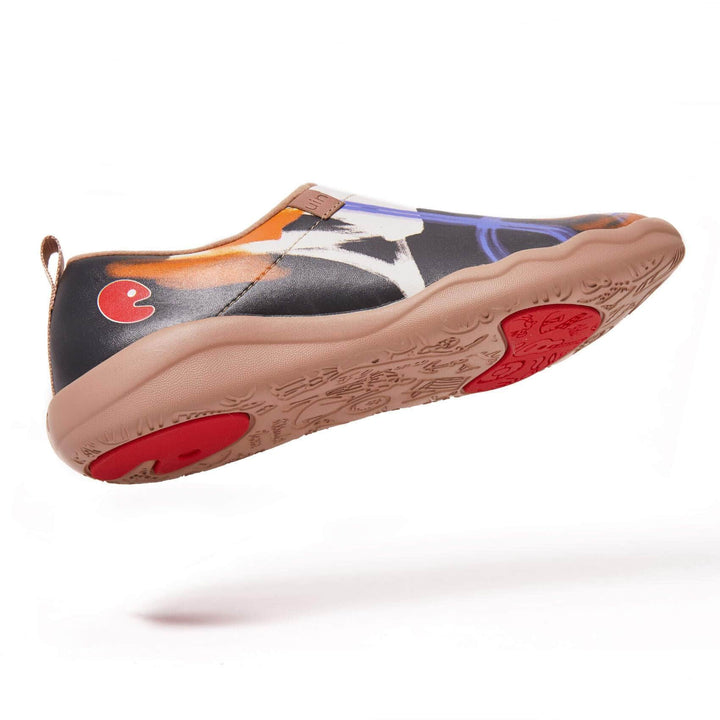 UIN Men Lost in Mist Canvas loafers