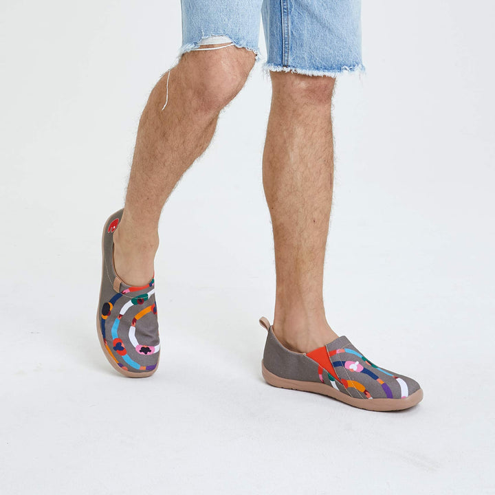 UIN Men Love Circle Toledo I Men Canvas loafers