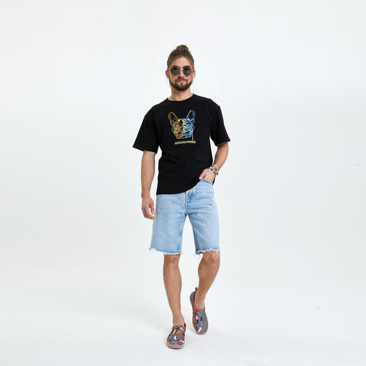 UIN Men Love Circle Toledo I Men Canvas loafers