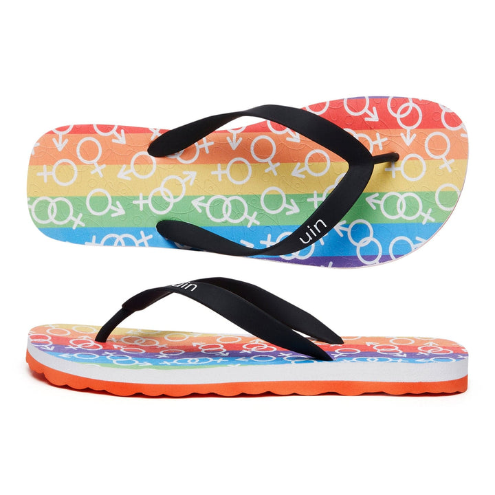 UIN Men Love is Love 3 Blanes Men Canvas loafers