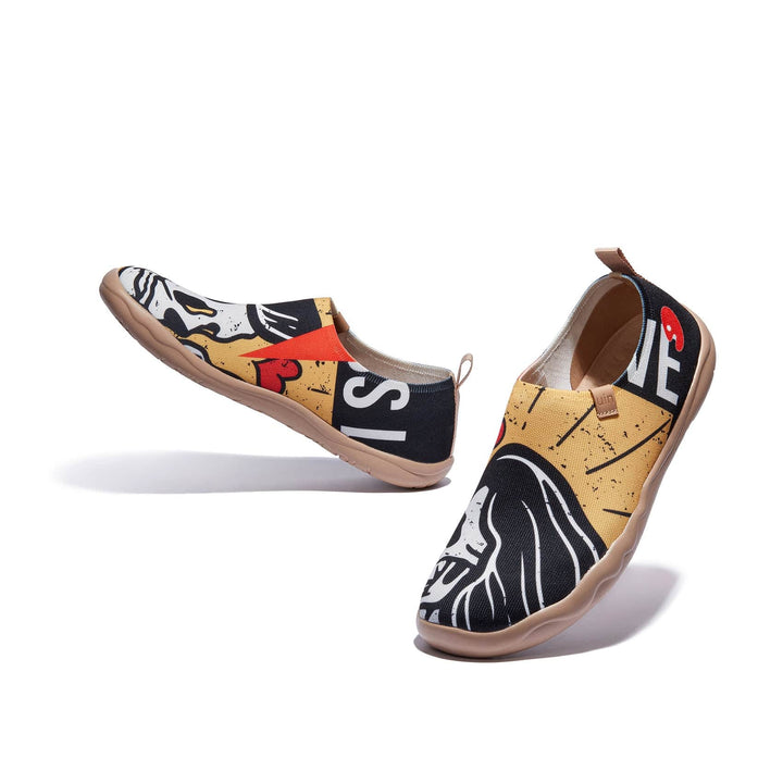 UIN Men Love Till the End Toledo I Men Canvas loafers