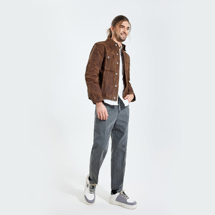 UIN Men Lovely French Buddy Bartello VI Men Canvas loafers