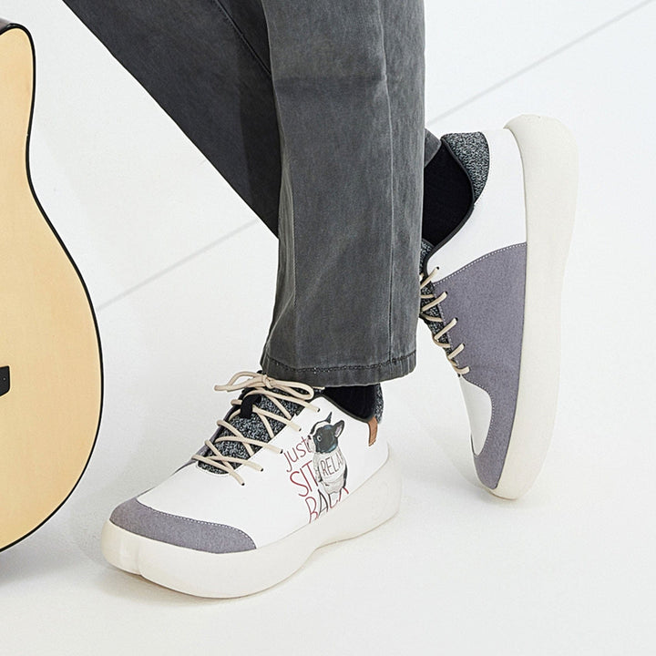 UIN Men Lovely French Buddy Bartello VI Men Canvas loafers