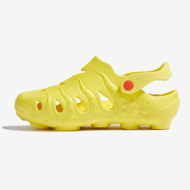 UIN Men Maize Yellow Octopus I Men Canvas loafers
