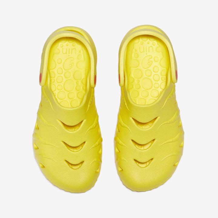 UIN Men Maize Yellow Octopus I Men Canvas loafers