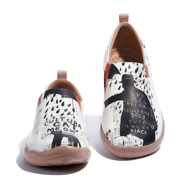 UIN Men Man and Cat Toledo I Men Canvas loafers