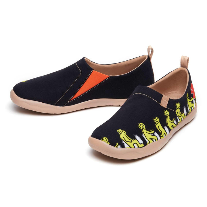 UIN Men Marching On Toledo I Men Canvas loafers