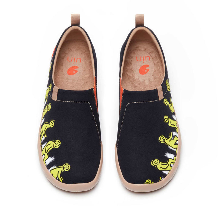 UIN Men Marching On Toledo I Men Canvas loafers