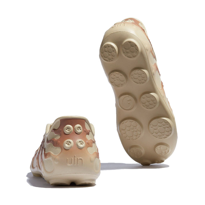 UIN Men Muddy Brown Octopus II Men Canvas loafers