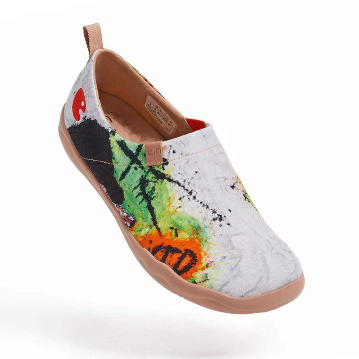 UIN Men Music is My World Canvas loafers