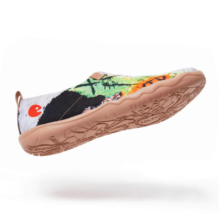 UIN Men Music is My World Canvas loafers