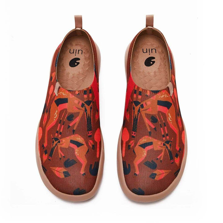 UIN Men Nation of Antelope Canvas loafers