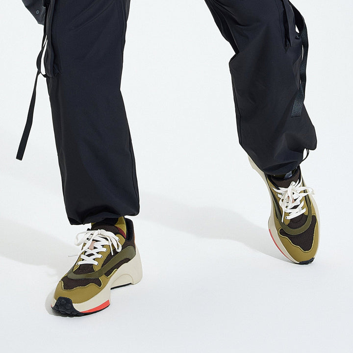 UIN Men Natural Green Sevilla II Men Canvas loafers