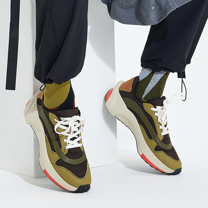 UIN Men Natural Green Sevilla II Men Canvas loafers