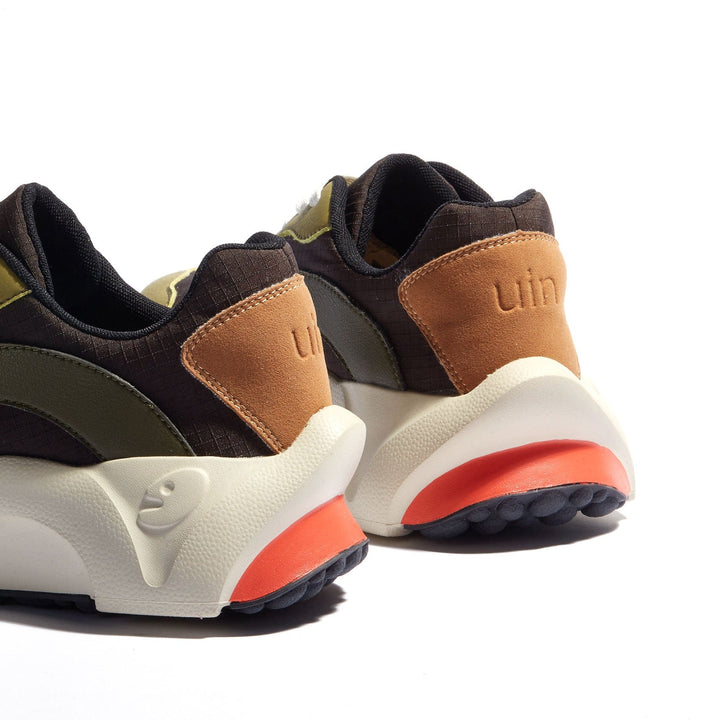 UIN Men Natural Green Sevilla II Men Canvas loafers