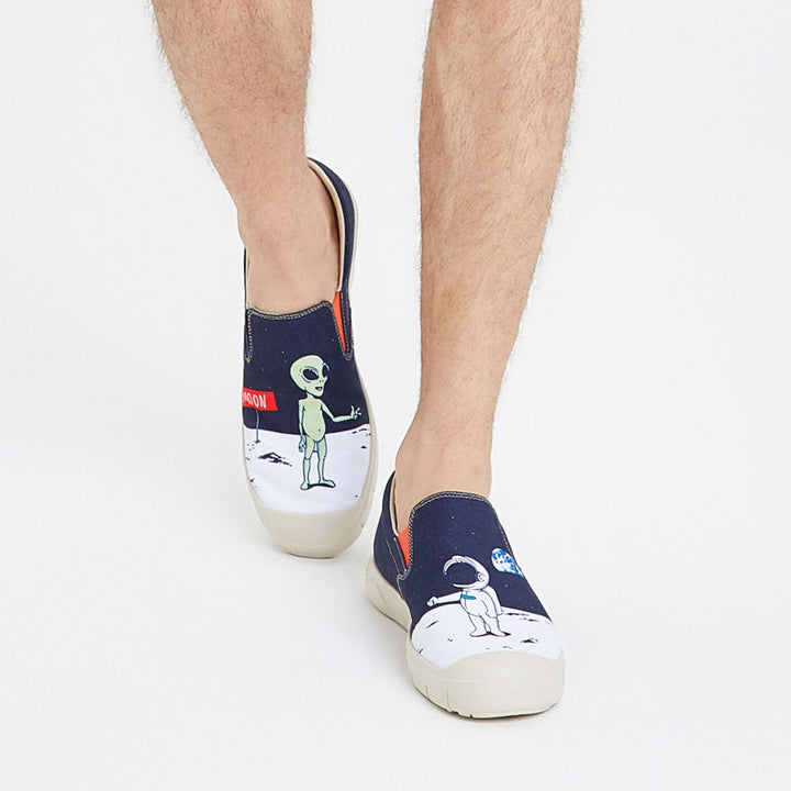 UIN Men Nice to Meet U II Cadiz I Men Canvas loafers