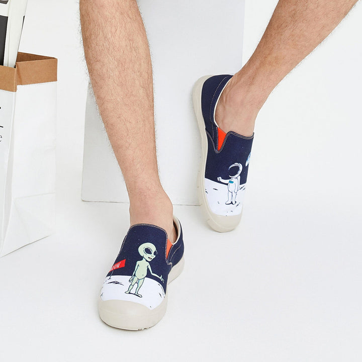 UIN Men Nice to Meet U II Cadiz I Men Canvas loafers